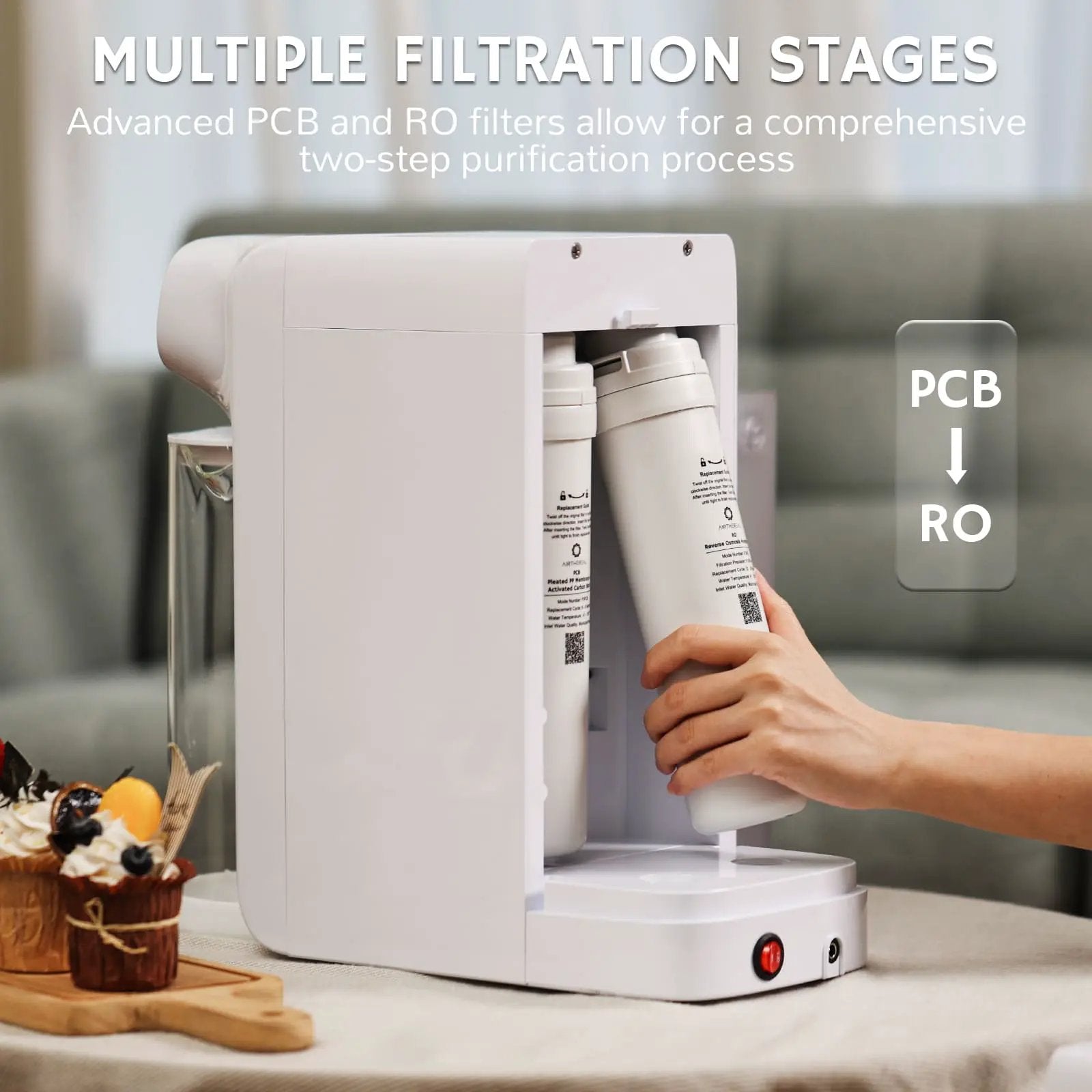 Pristine Lite3 RO Countertop Instant Filtered Water Dispenser from PriceLows™