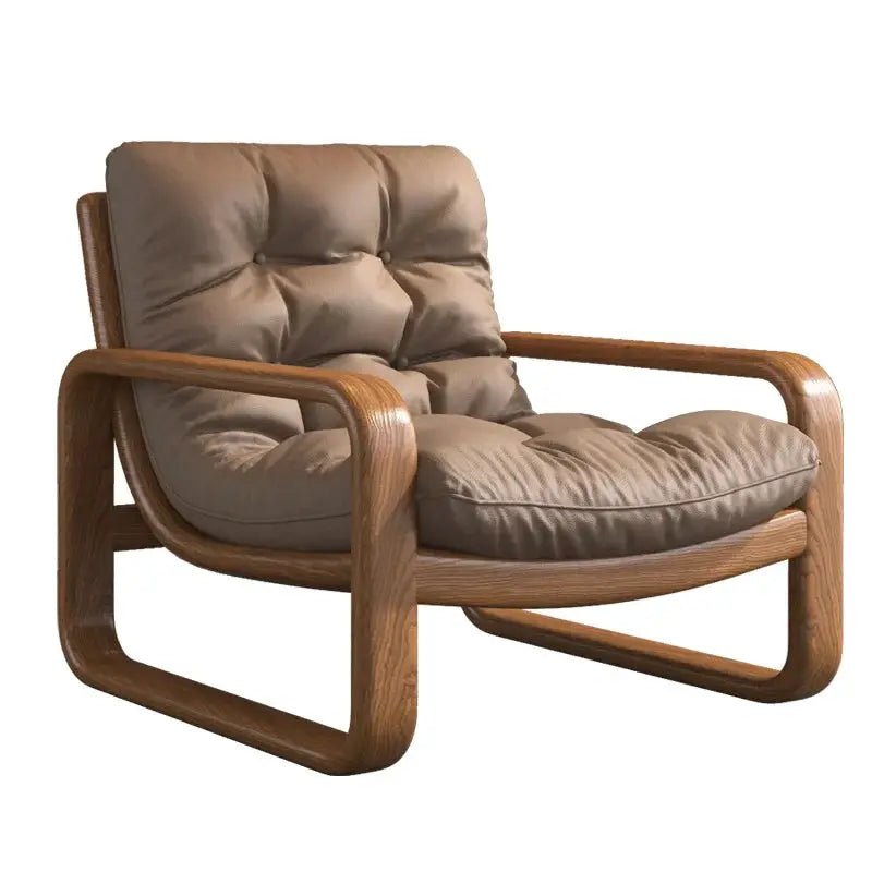 Living Room Sofa | Leather Upholstery | Modern Nordic Style | Single Unit from PriceLows™