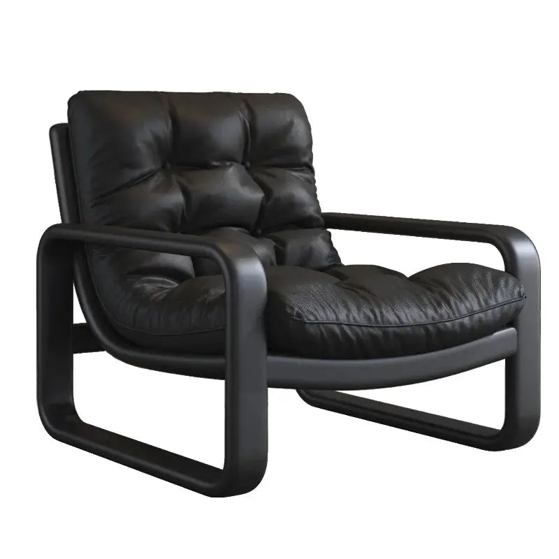Living Room Sofa | Leather Upholstery | Modern Nordic Style | Single Unit from PriceLows™