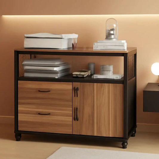 Lockable Lateral File Cabinet With Drawers For Letter Size from PriceLows™
