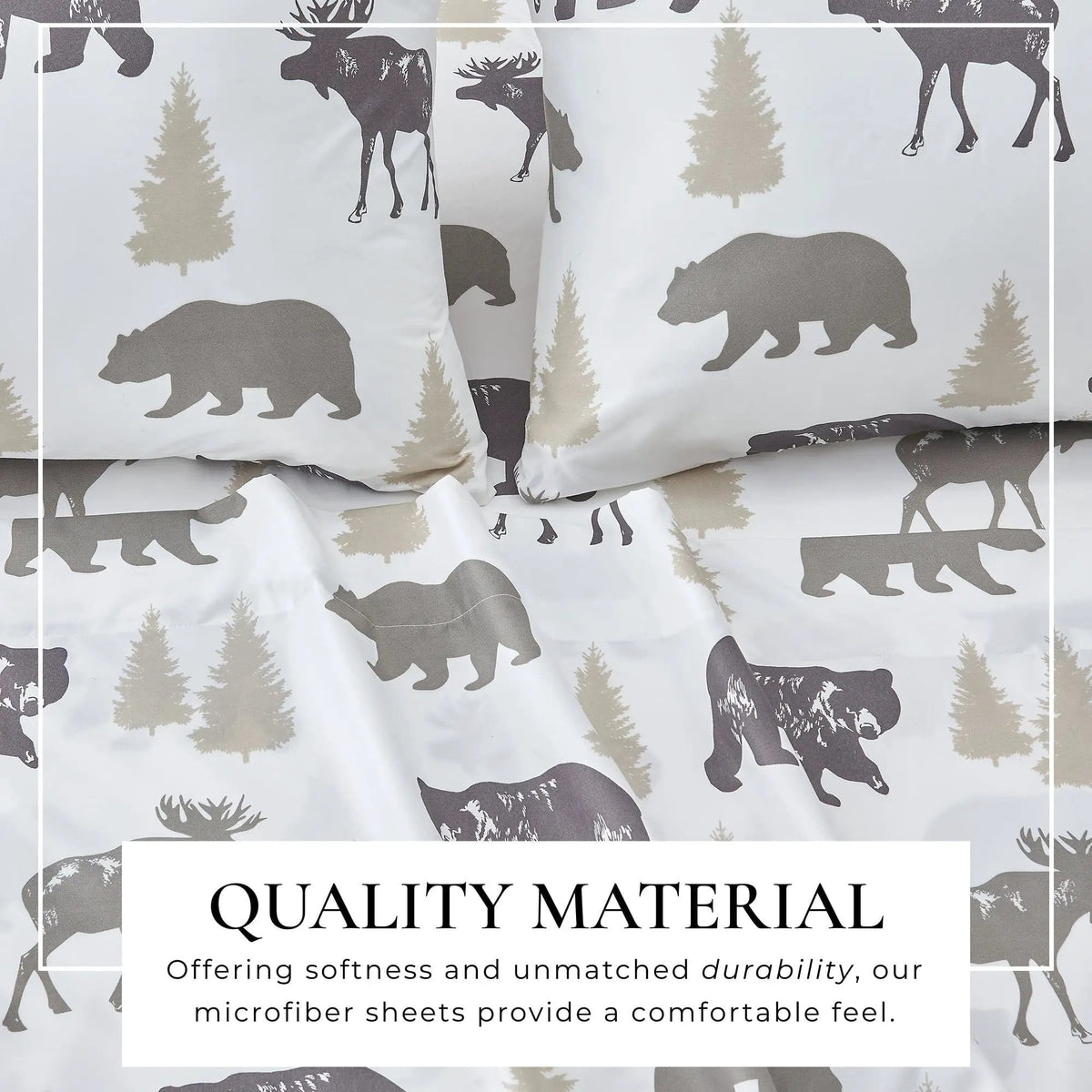 Lodge Printed Sheet Set - Mountain Ridge Collection
