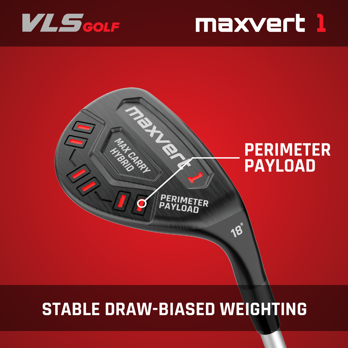 Golf Hybrid for Seniors | Draw Bias Weighting | Lightweight