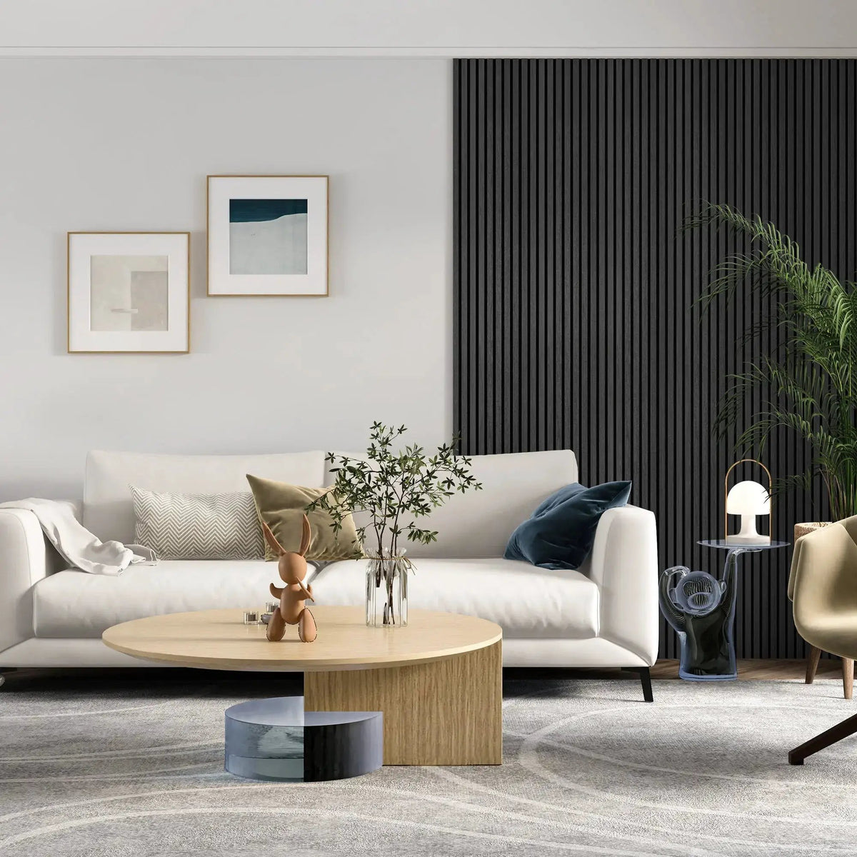 MDF Acoustic Slat Wood Wall Panels from PriceLows™