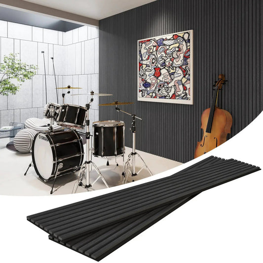 MDF Acoustic Slat Wood Wall Panels from PriceLows™