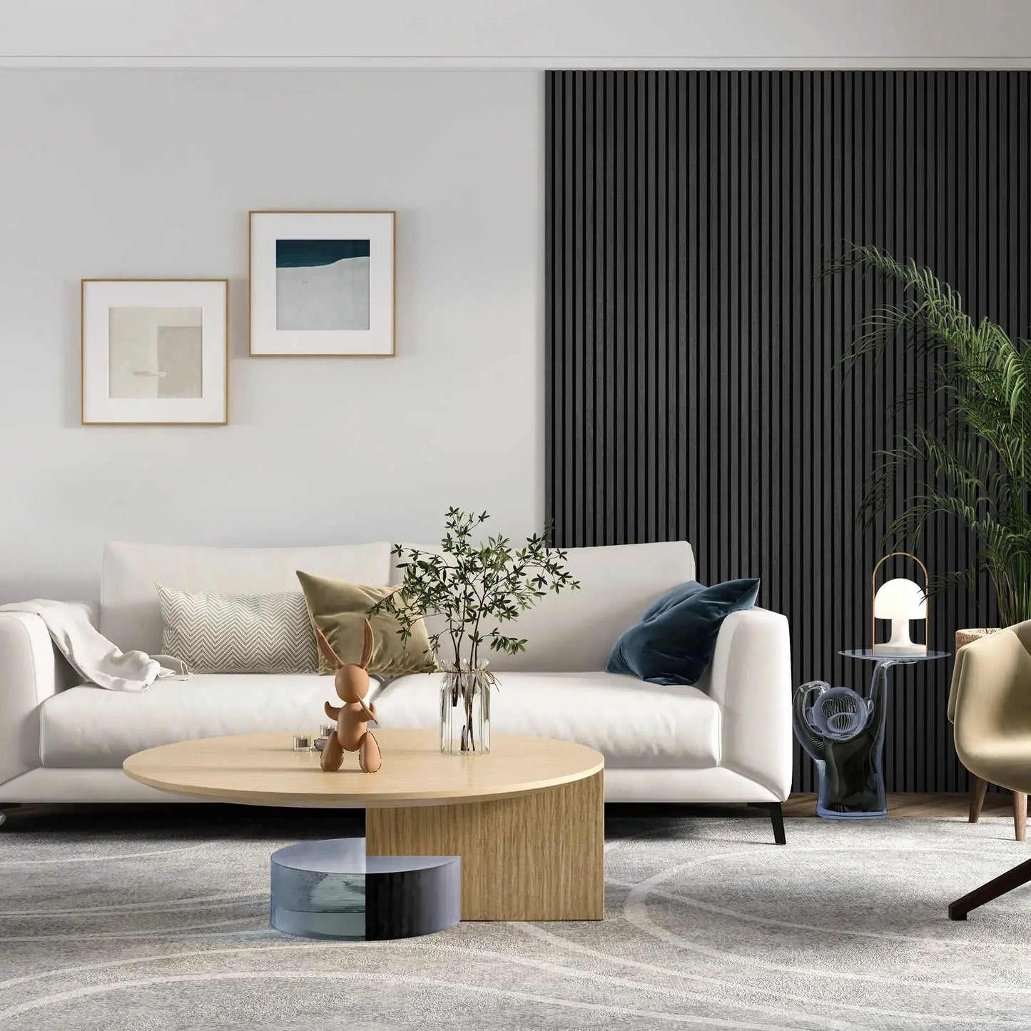 MDF Acoustic Slat Wood Wall Panels from PriceLows™