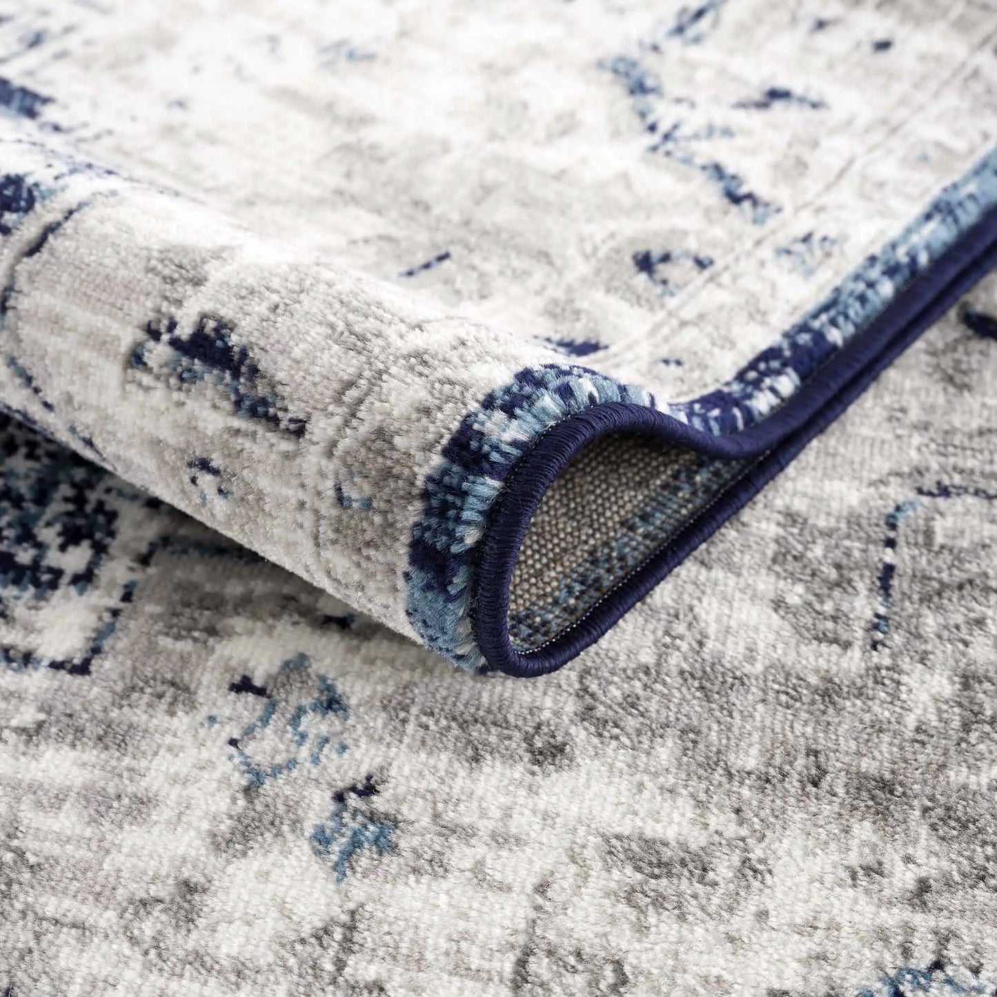 Buenaventura Navy Area Rug from PriceLows™