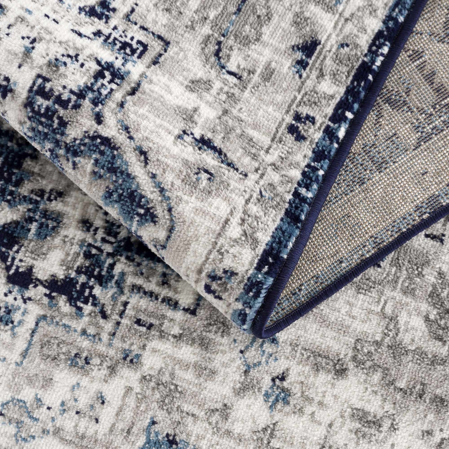 Buenaventura Navy Area Rug from PriceLows™