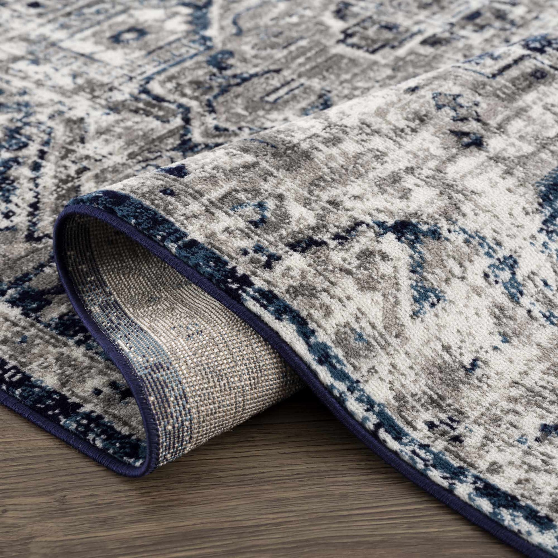 Buenaventura Navy Area Rug from PriceLows™