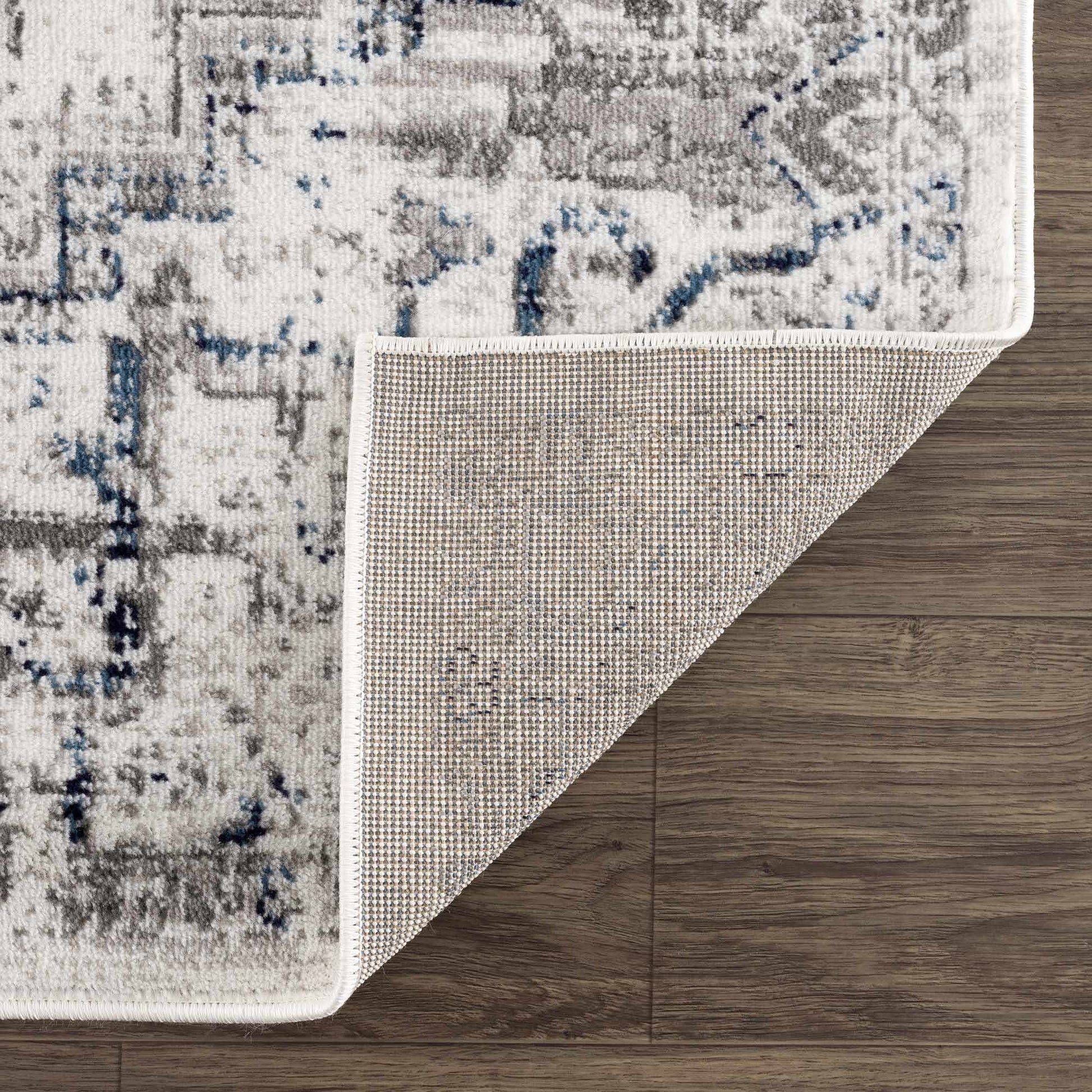Buenaventura Cream & Navy Area Rug from PriceLows™