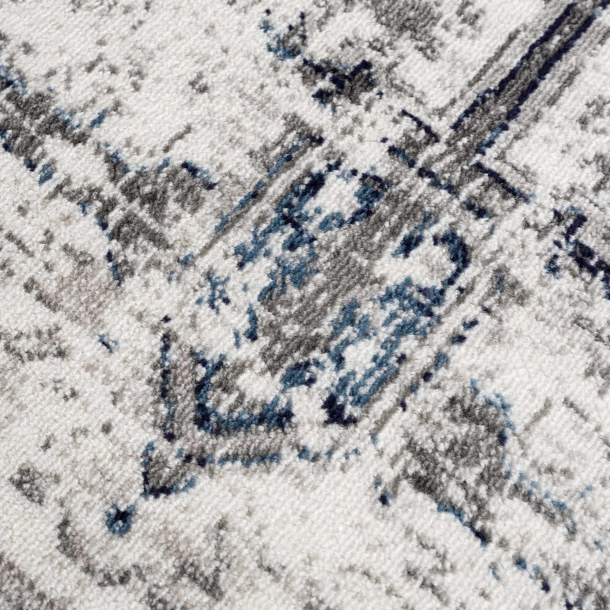 Buenaventura Cream & Navy Area Rug from PriceLows™