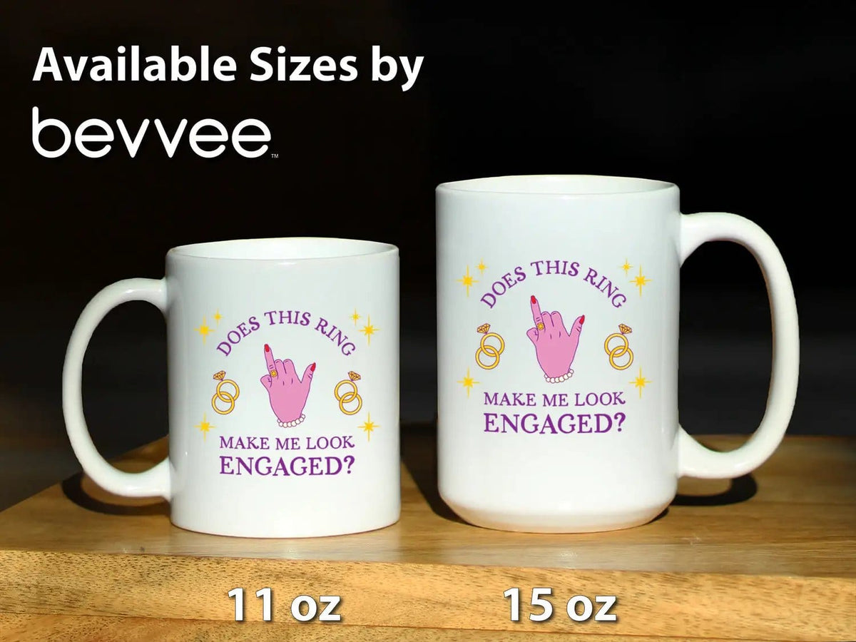 Ceramic Coffee Mug | Dishwasher & Microwave Safe | Double Printed | Engagement Gift