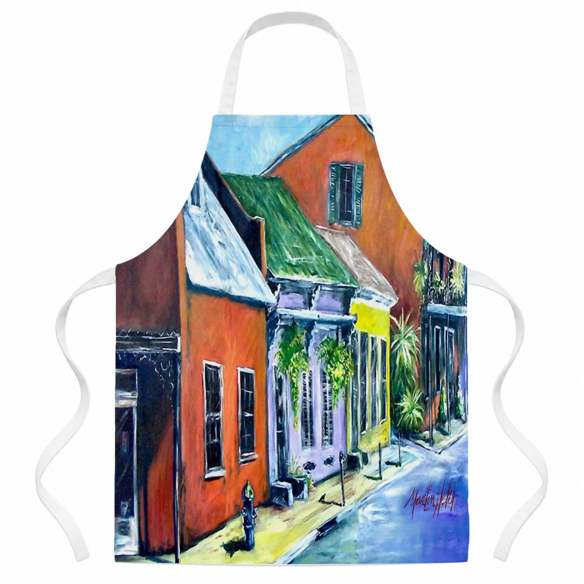 Kitchen Apron | Bib Style Unisex | 27"W x 30"H | New Orleans Somewhere Close