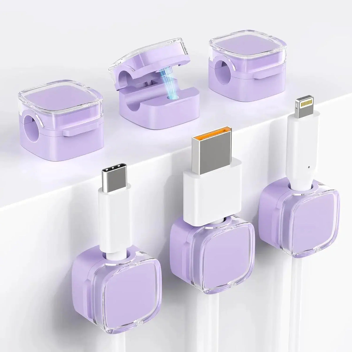 Magnetic Cable Clips | Adhesive Multi-Pack | PriceLows™
