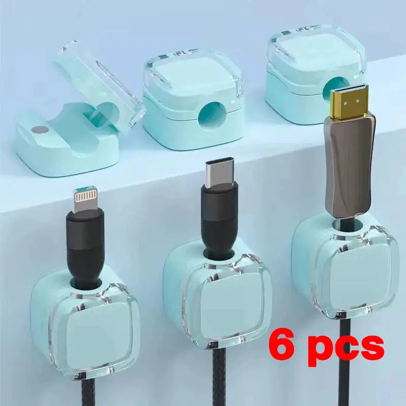 Magnetic Cable Clips | Adhesive Multi-Pack | PriceLows™