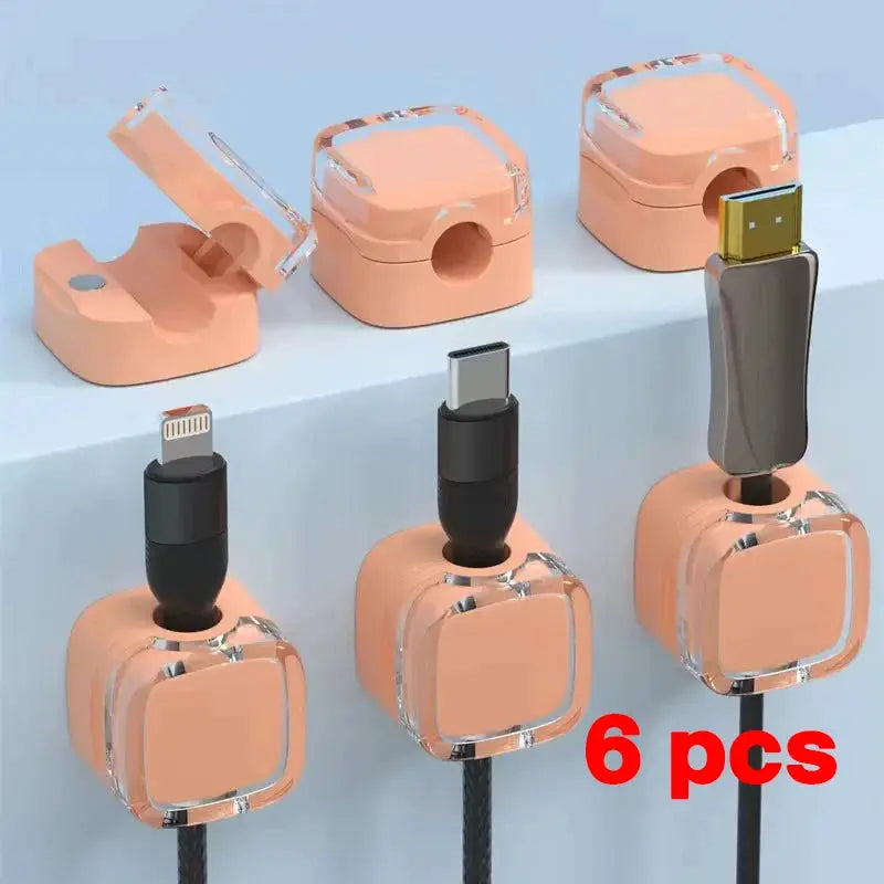 Magnetic Cable Clips | Adhesive Multi-Pack | PriceLows™