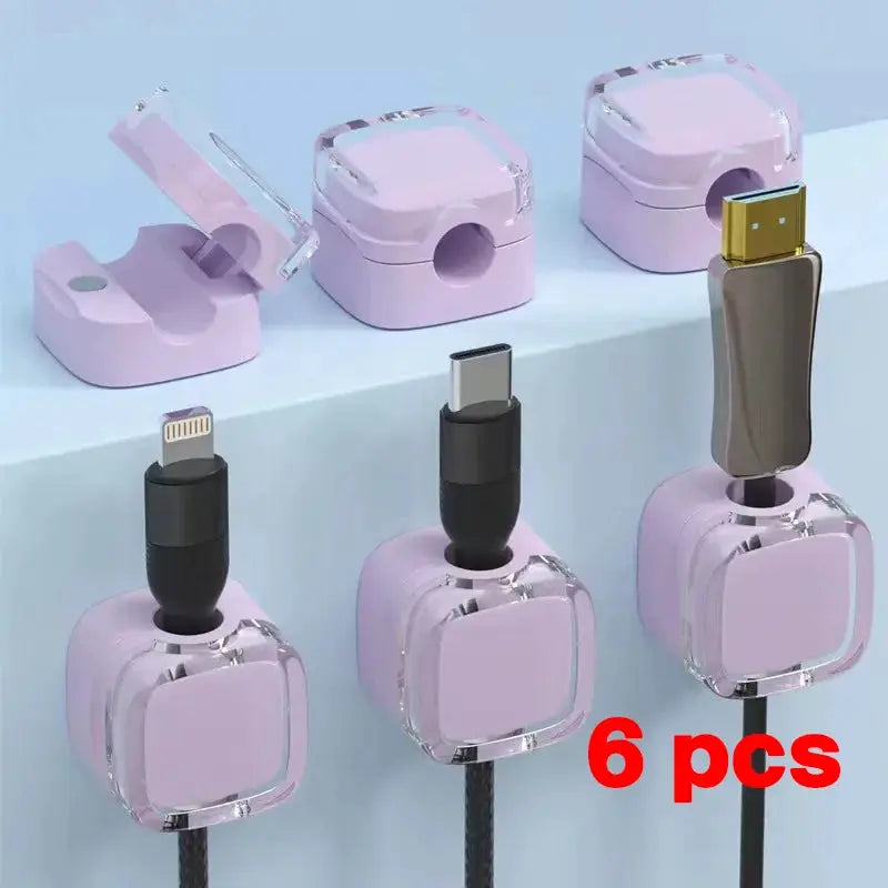 Magnetic Cable Clips | Adhesive Multi-Pack | PriceLows™