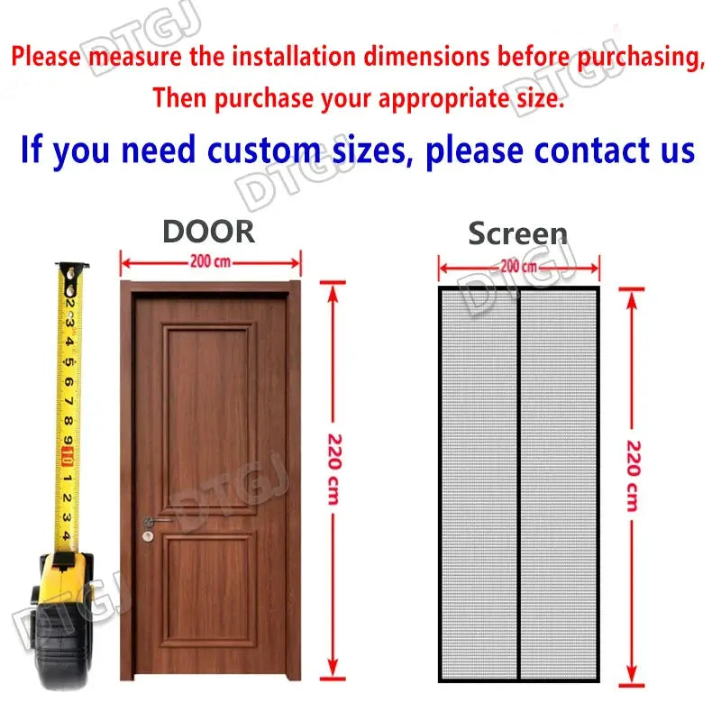 Magnetic Door Screen | Auto-Closing | PriceLows™