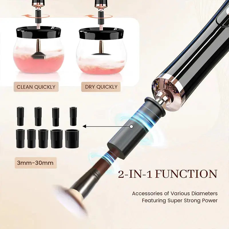 Makeup Brush Cleaner | Compact Desktop | PriceLows™