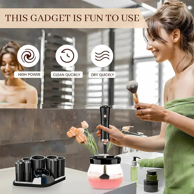 Makeup Brush Cleaner | Compact Desktop | PriceLows™
