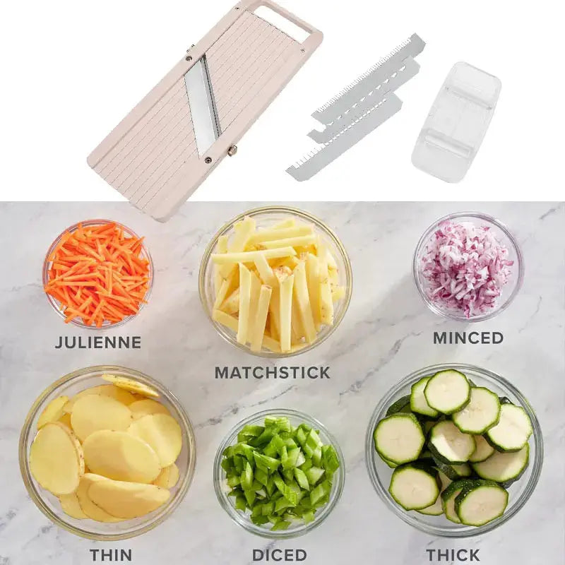 Mandoline Slicer | 3 Stainless Blades | PriceLows™