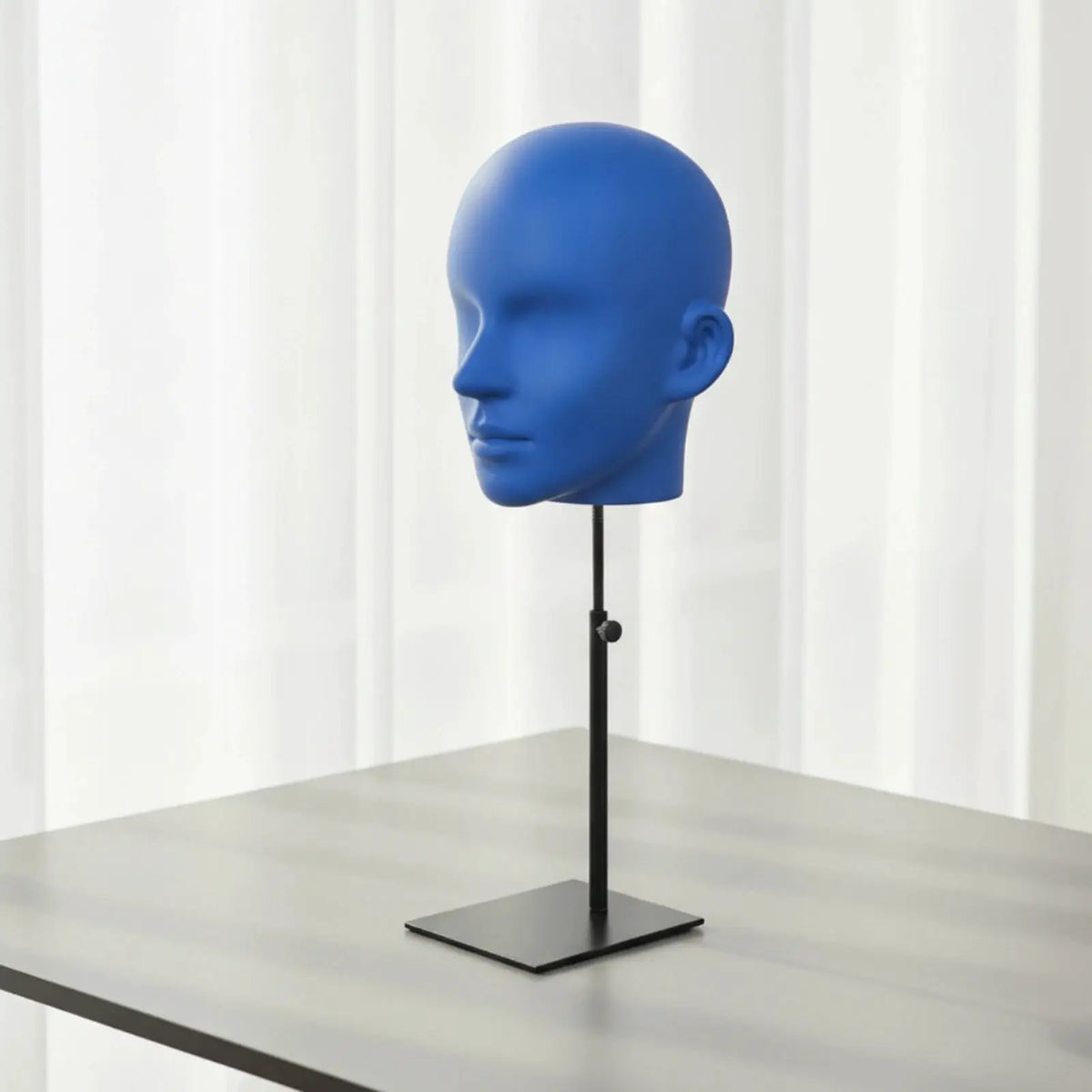 Mannequin Head Display Stand | Heavy Duty Hard Plastic | PriceLows™