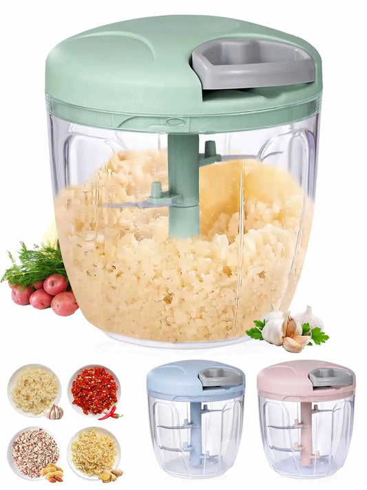 Manual Garlic Chopper | Stainless Steel | PriceLows™