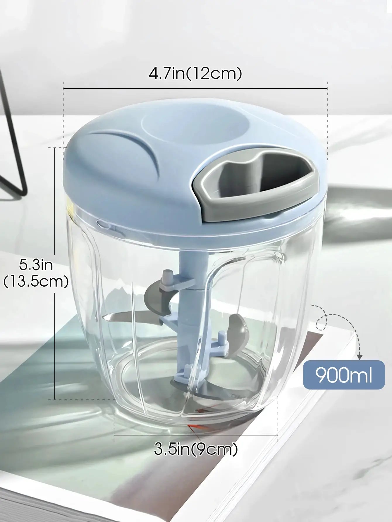 Manual Garlic Chopper | Stainless Steel | PriceLows™