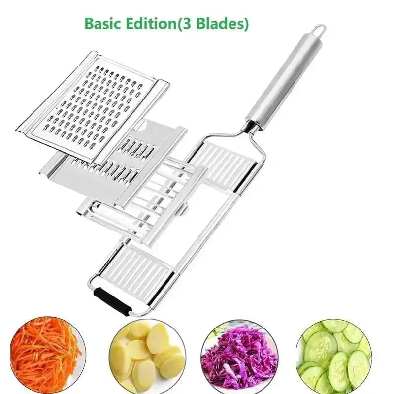 Manual Vegetable Slicer | Stainless Steel | PriceLows™