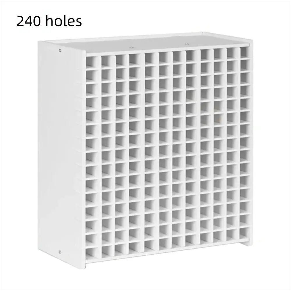 Marker Rack | PVC Construction | 72/120/180/240 Grids | Marker Pen Holder from PriceLows™
