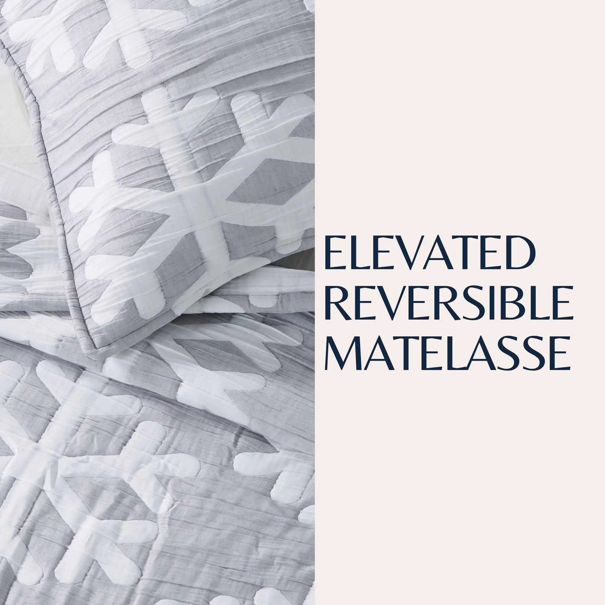 Matelassé Snowflake Quilt Set - Nino Collection from PriceLows™