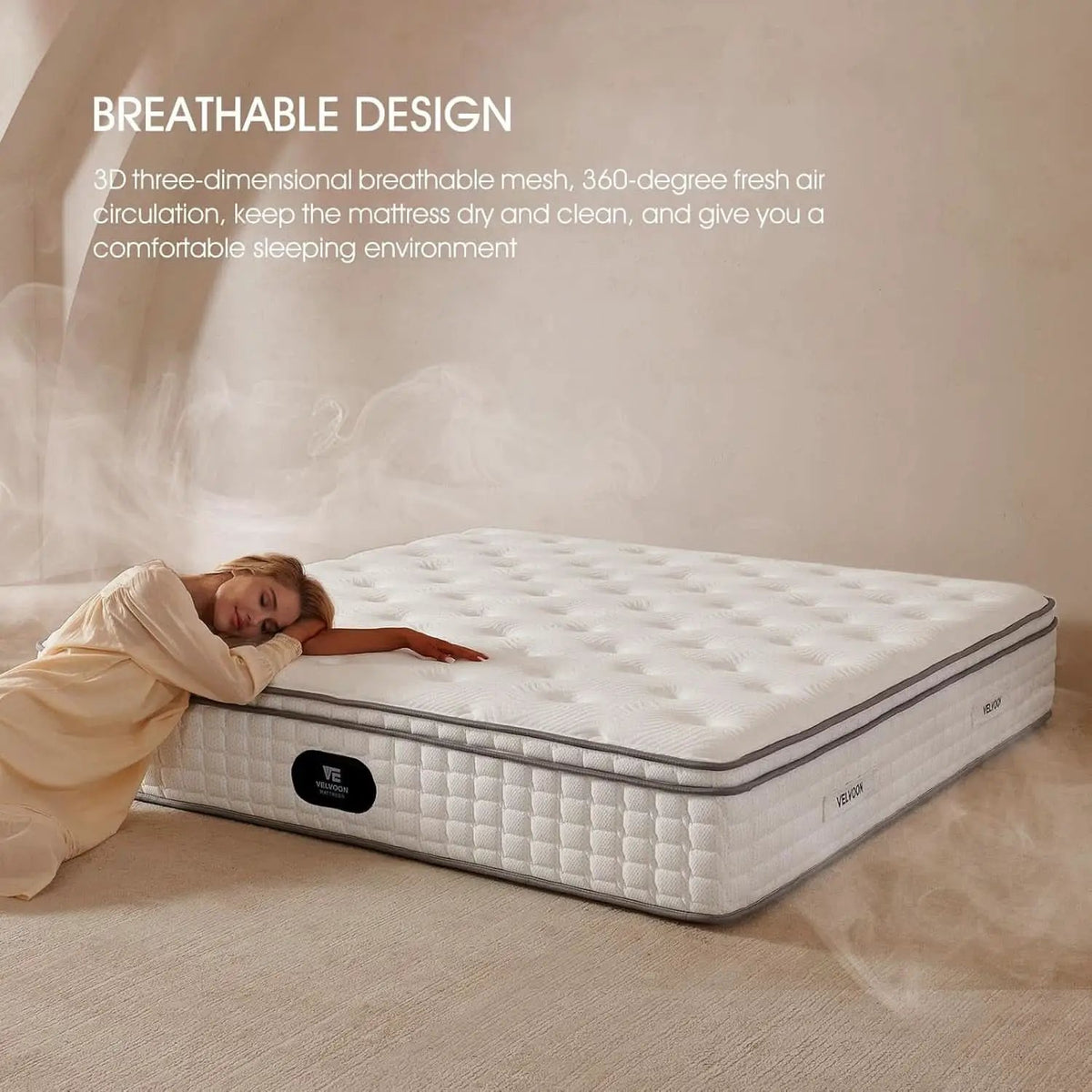 Queen TwelveInch Cooling Gel Memory Foam Pressure Relief Mattress from PriceLows™