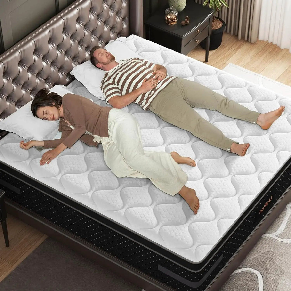 Queen Firm Hybrid Mattress Featuring Motion Isolation from PriceLows™