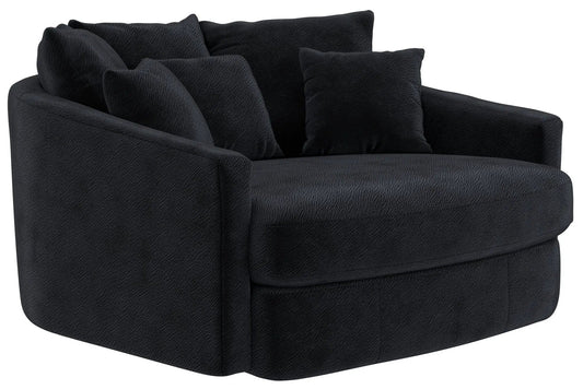 Matty Round Accent Cuddle Chaise | 3 Pieces | Living Room Furniture | Living Room