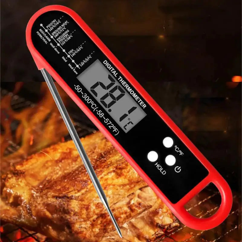 Meat Thermometer | Foldable Probe | Digital | One Size from PriceLows™