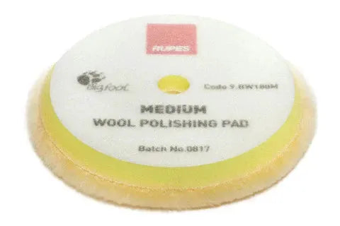 RUPES D-A Medium Wool Polishing Pad 9.NW160M - 6" Yellow from PriceLows™