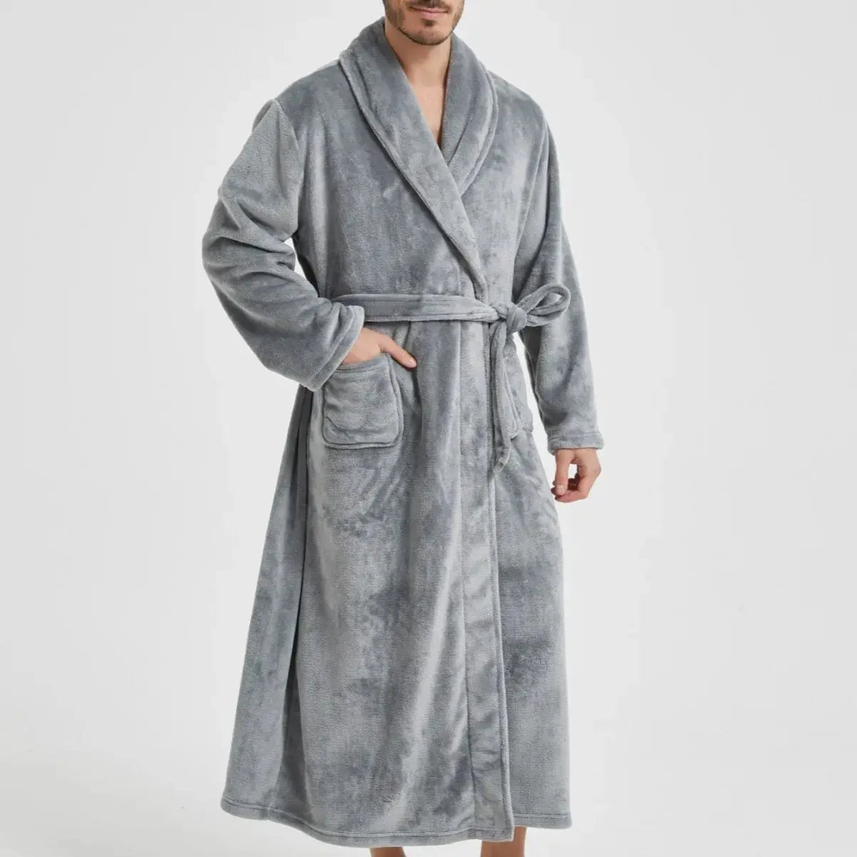 Men Bathrobe | Polyester Knit | PriceLows™