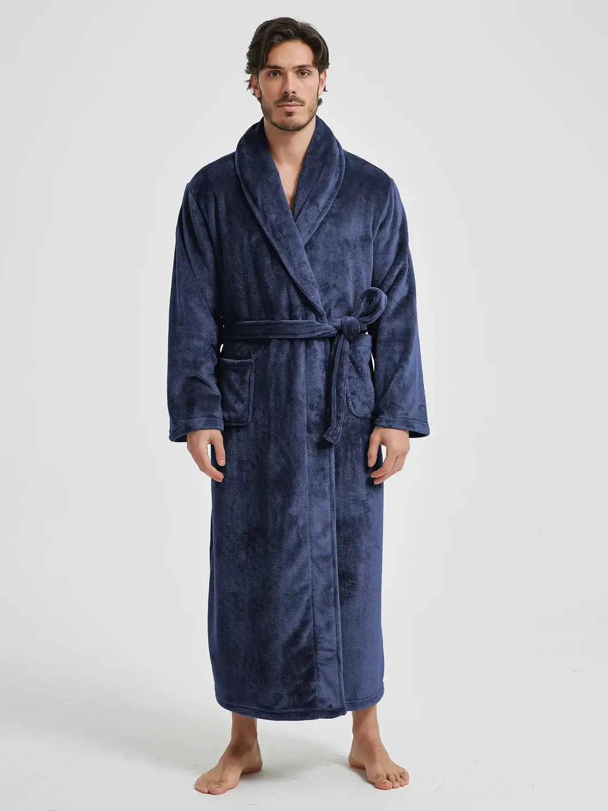 Men Bathrobe | Polyester Knit | PriceLows™