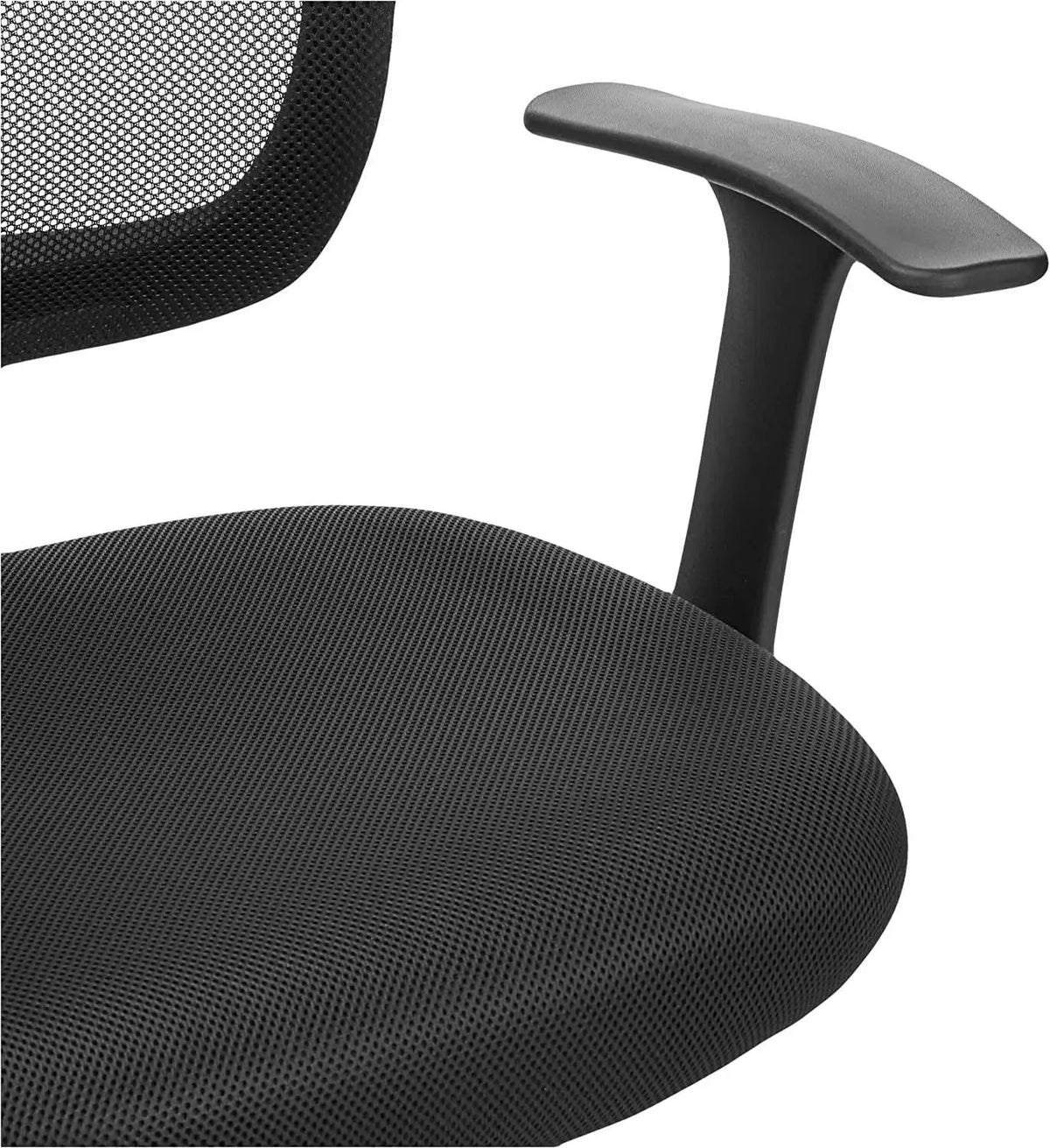 Mesh Mid Back Office Chair With Adjustable Height And 360 Degree Swivel Black from PriceLows™