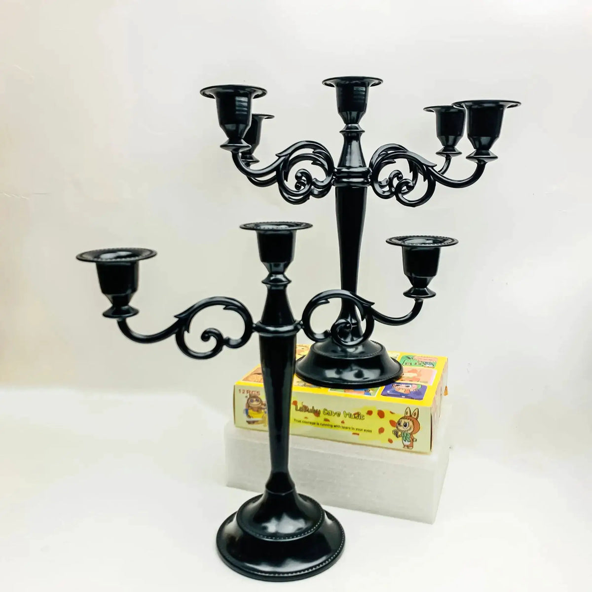 Metal Candle Holder | Three-Arm European | PriceLows™