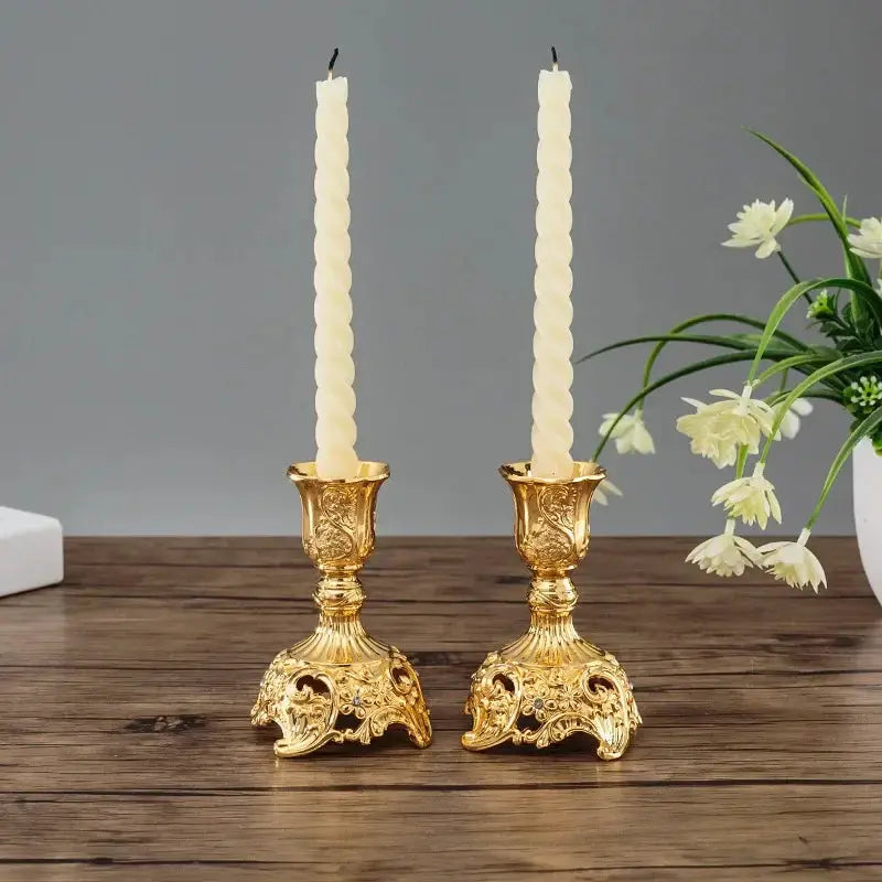 Metal Candle Holders | Taper Candle Fit | PriceLows™