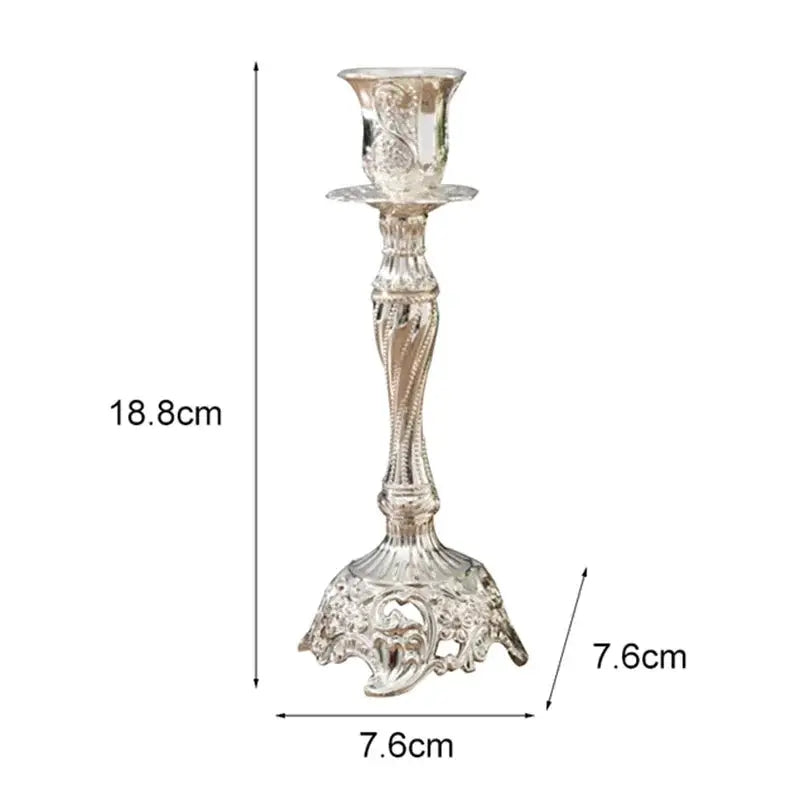 Metal Candle Holders | Taper Candle Fit | PriceLows™