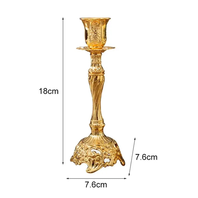 Metal Candle Holders | Taper Candle Fit | PriceLows™