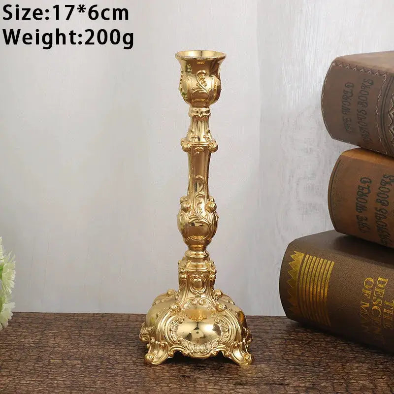 Metal Candlestick Holders | 2 Piece Set | PriceLows™