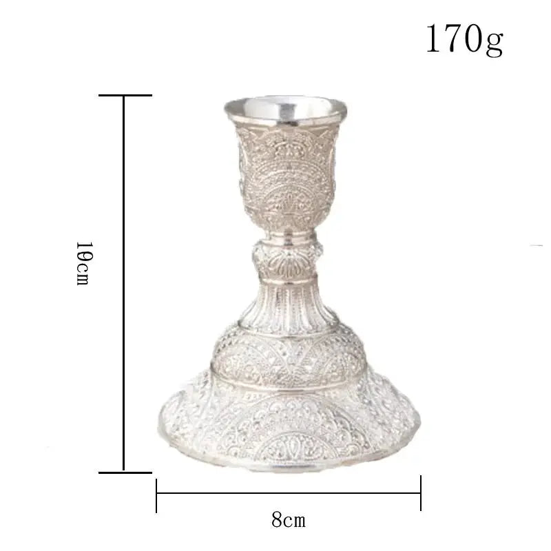 Metal Candlestick Holders | 2 Piece Set | PriceLows™
