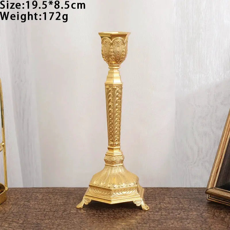 Metal Candlestick Holders | 2 Piece Set | PriceLows™