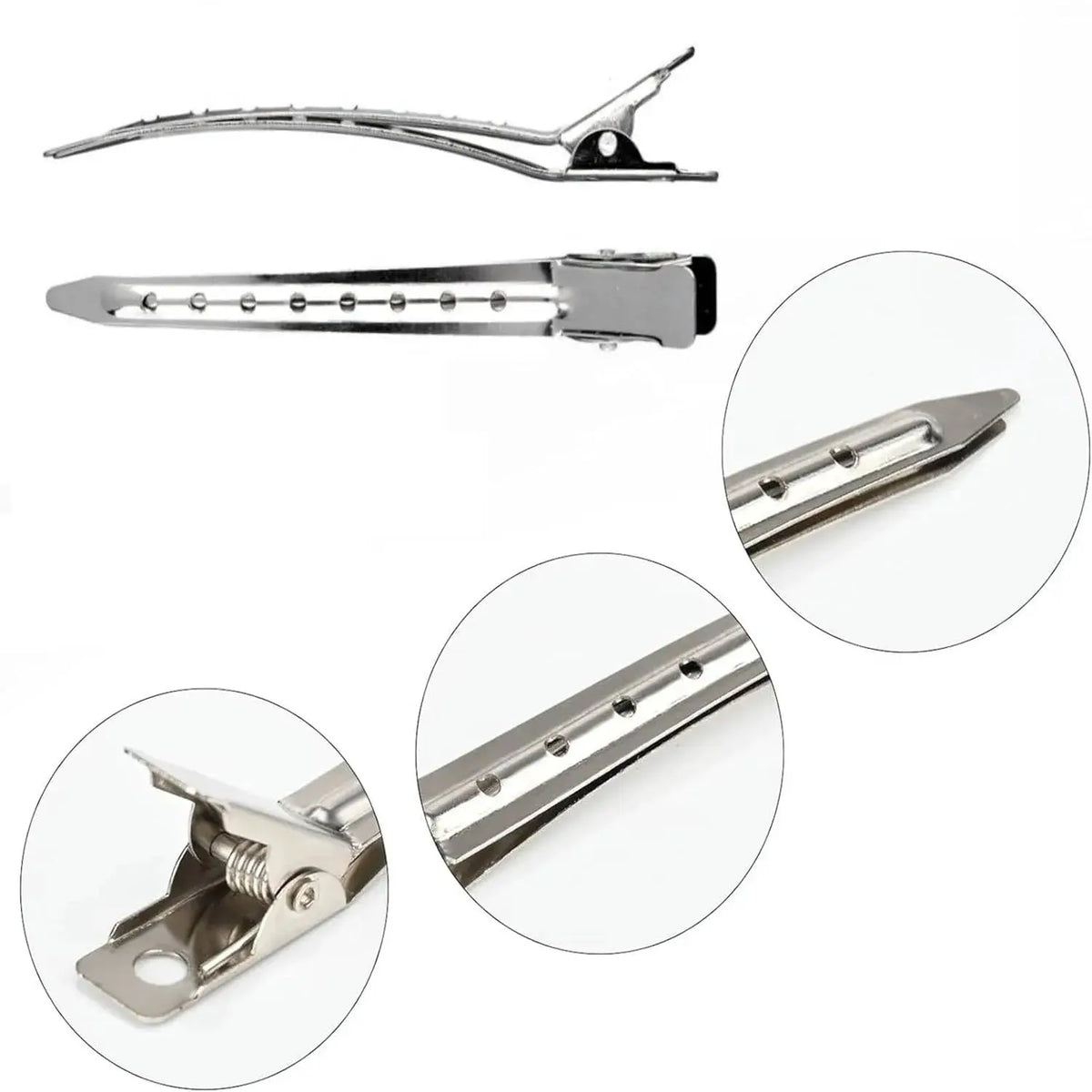 Metal Hair Clips | 10 Pack Combo | PriceLows™