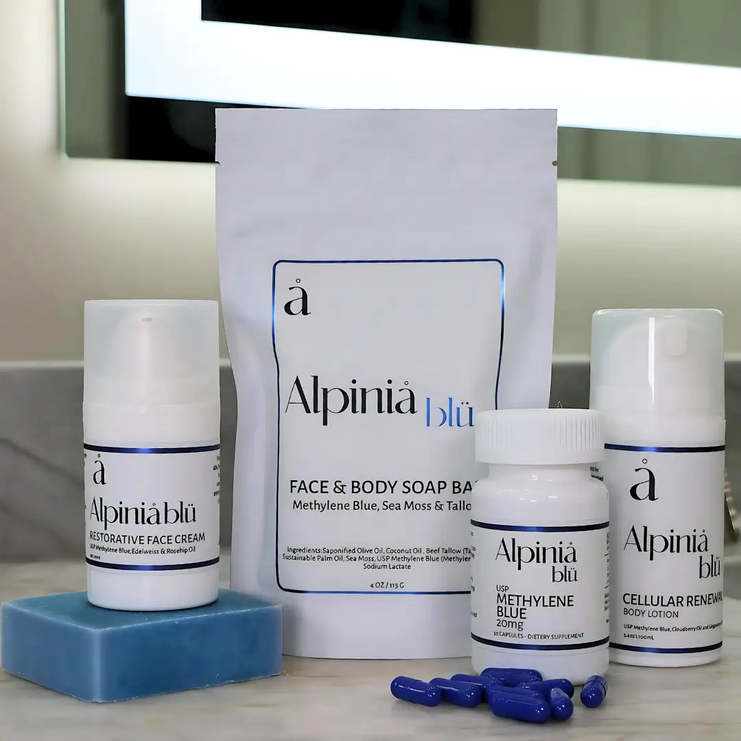 Methylene Blue & Red Light Therapy Bundle – Cellular Rejuvenation for Skin & Longevity from PriceLows™