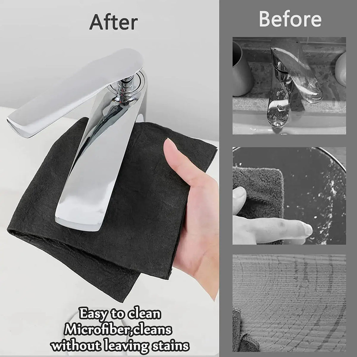 New Magic Cloth Thickened Cleaning Cloths No Trace Reusable Microfiber Car Window Glass Wiping Rags Towels Household Clean Tools from PriceLows™