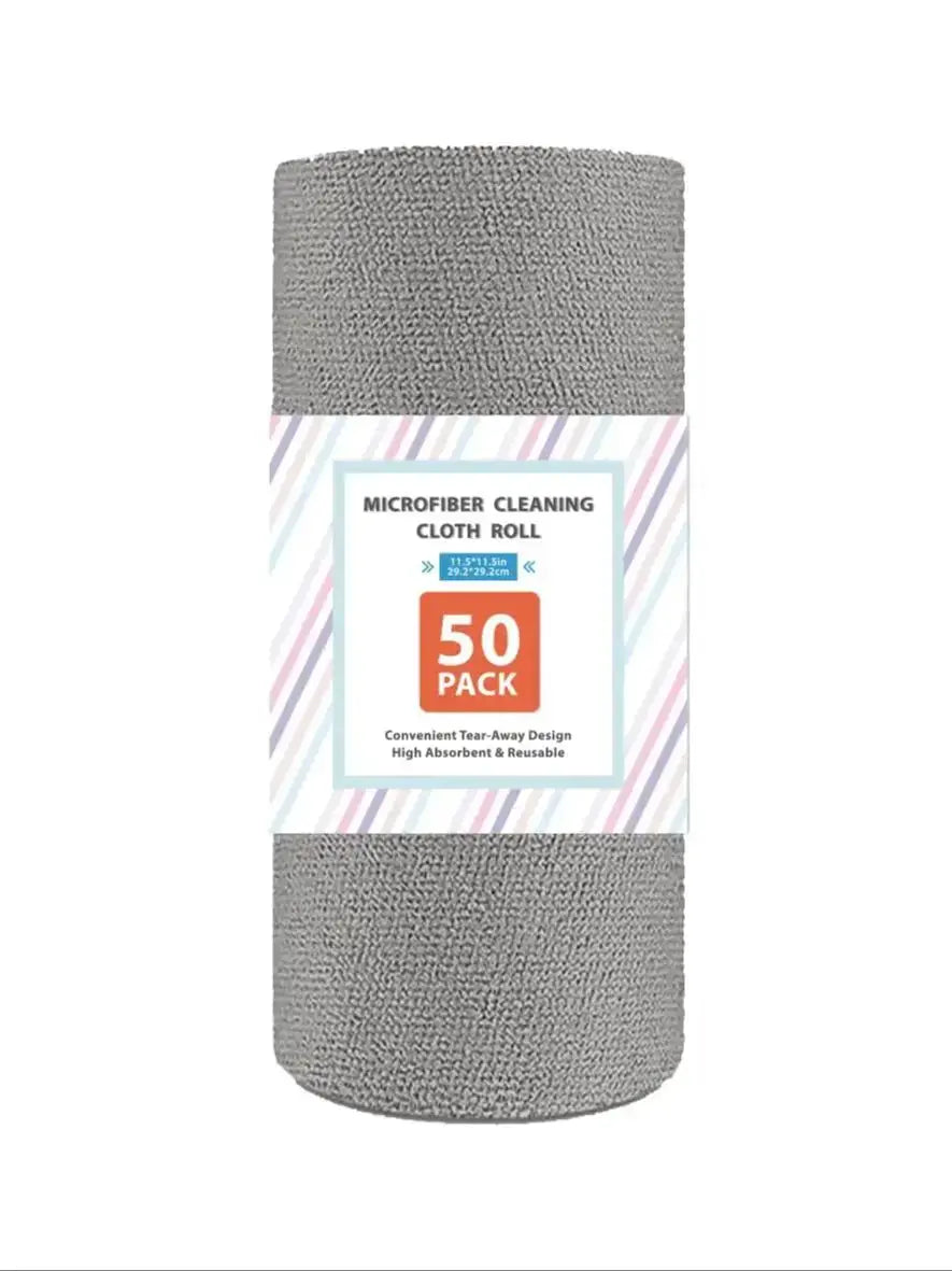 Microfiber Dishcloths, 50pcs/set Reusable Tear Away Microfiber Towels for Kitchen House Garage from PriceLows™