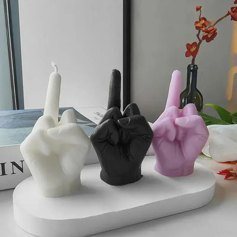 Middle Finger Scented Candle | Smokeless Wax | PriceLows™